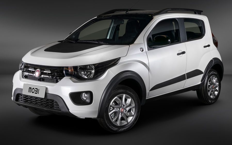 Pagando mais R$ 950, Fiat Mobi Cross tem visual aventureiro com novos adesivos