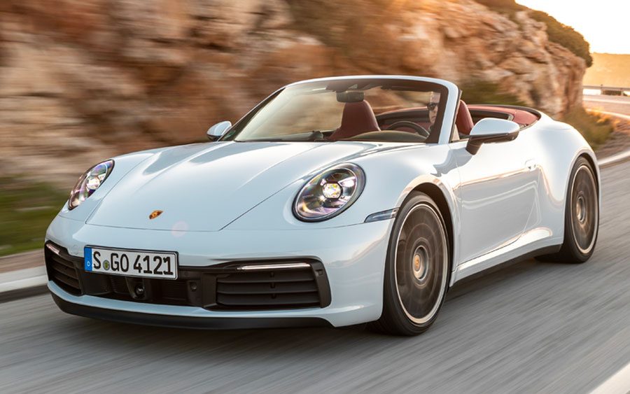 Novo Porsche 911 Carrera Cabriolet tem exclusiva capota conversível