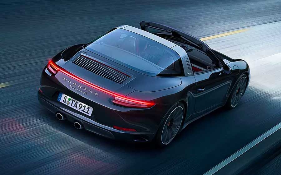 Porsche 911 Targa 4S traz as maiores qualidades de um esportivo