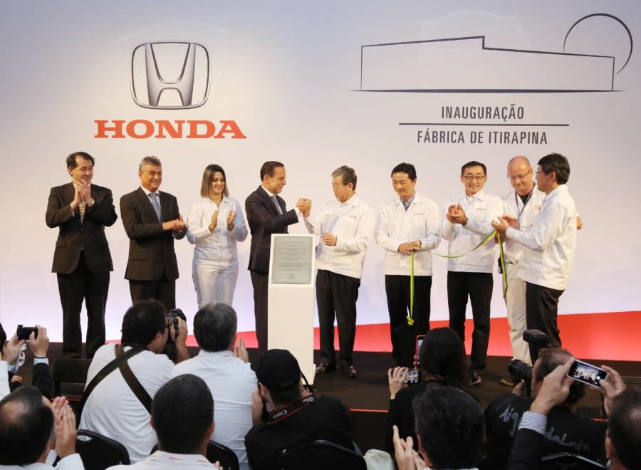 Honda inaugura sua segunda fábrica de automóveis no Brasil