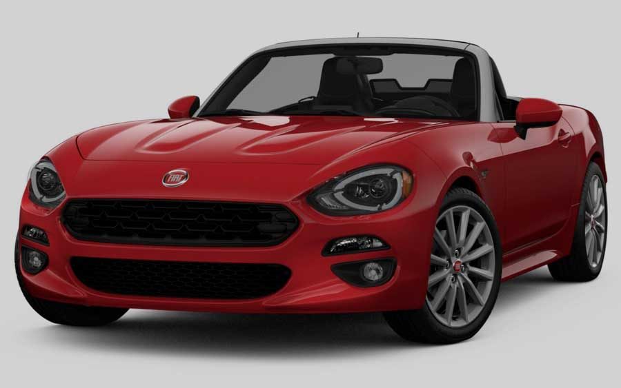 Lá fora: 124 Spider é o conversível descolado da Fiat
