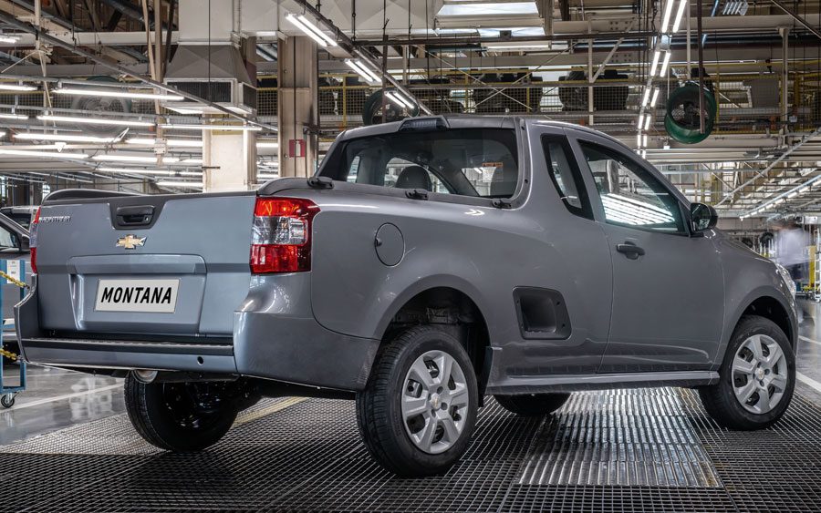 Chevrolet Montana 2020 marca a picape número 750 mil