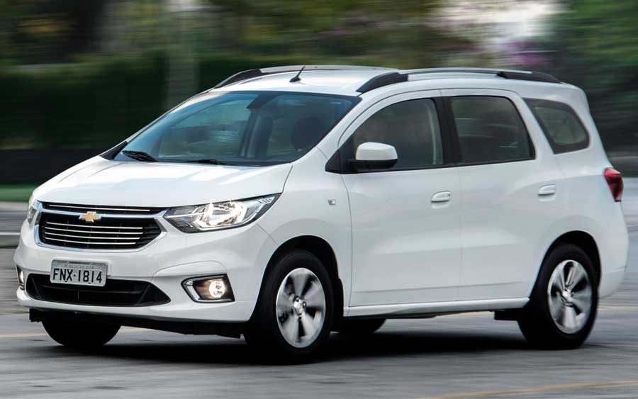 Chevrolet Spin 2020 tem nova versão Premier