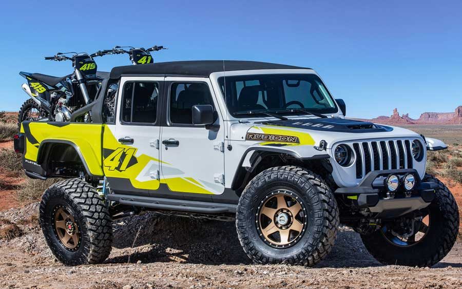 Vídeo mostra Jeep Gladiator preparado para encarar todo tipo de desafio
