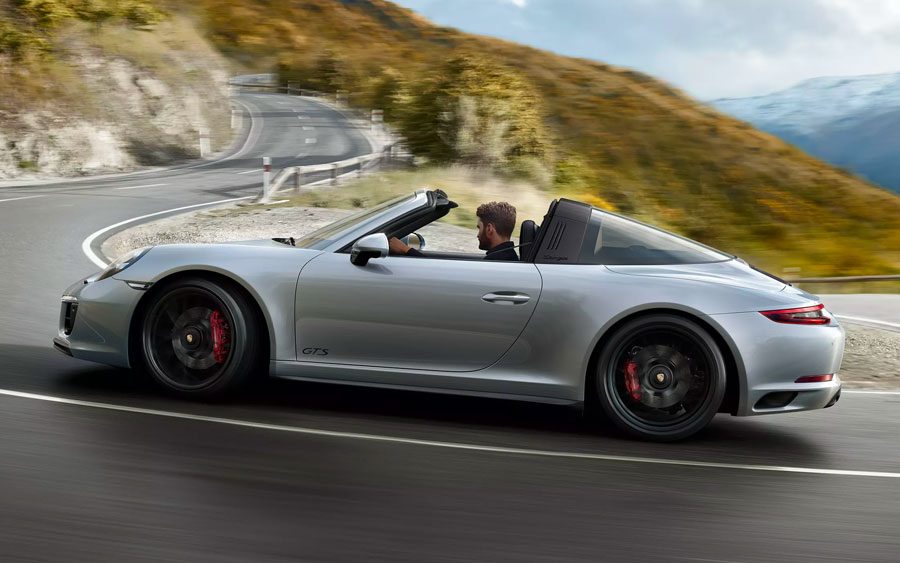 Porsche 911 Targa 4 GTS é perfeito para aliar o luxo à esportividade