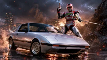 Curiosidades do Mazda RX-7, o carro do Jaspion