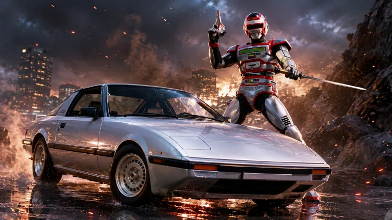 Curiosidades do Mazda RX-7, o carro do Jaspion