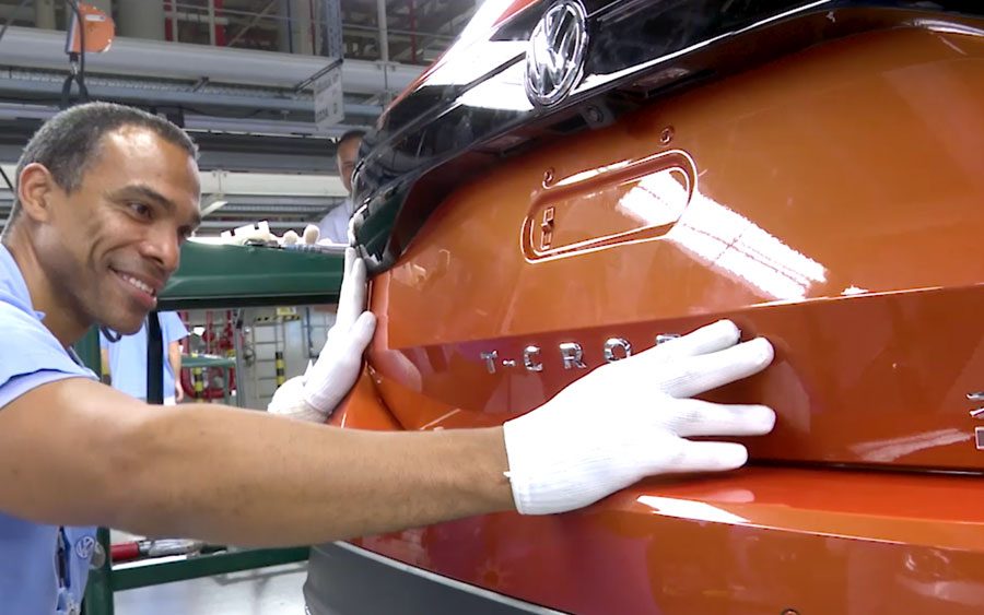 Vídeo mostra detalhes da fabricação do T‑Cross