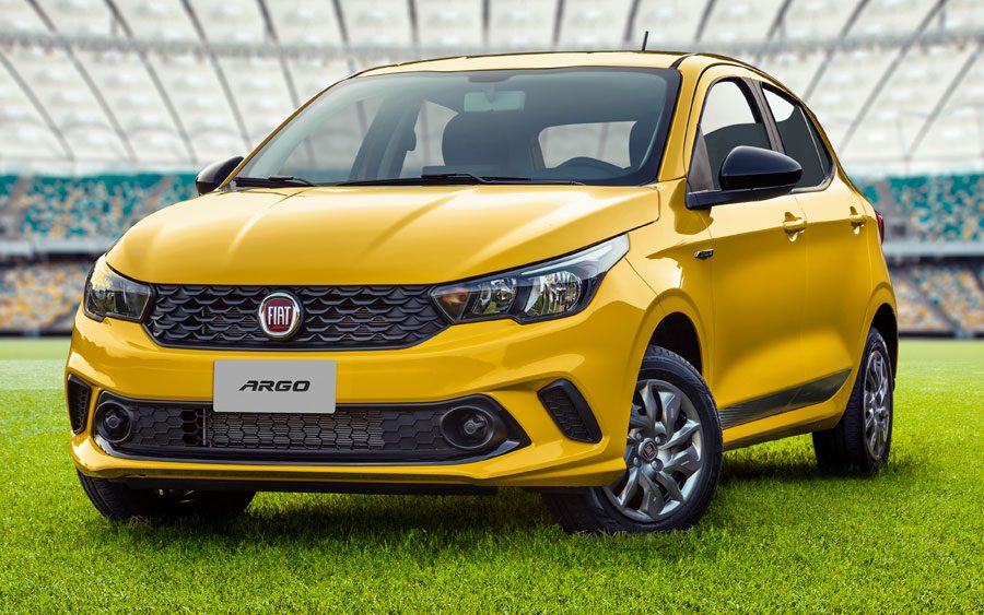 Para quem gosta de futebol: Fiat Argo ganha série especial Seleção Brasileira