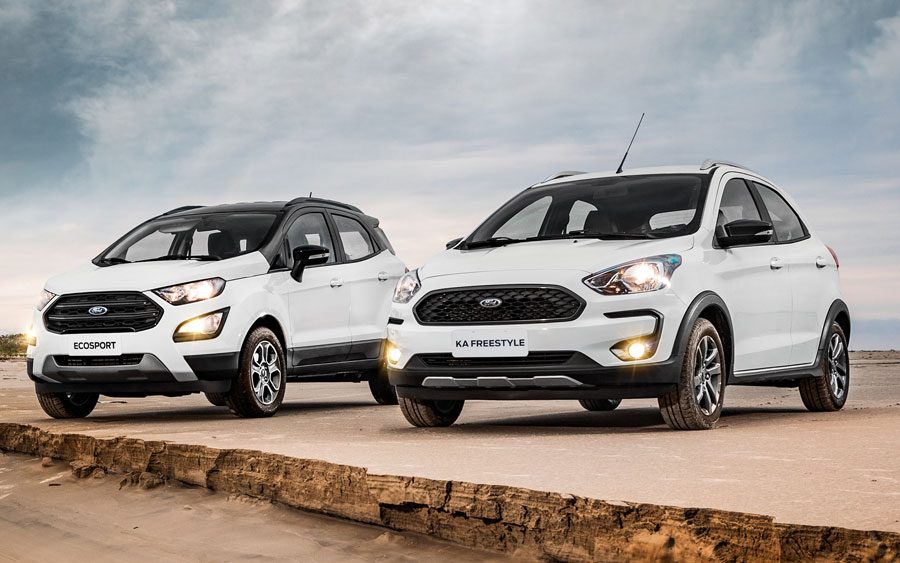 Conheça as novas versões Ford Ka FreeStyle 2020 e do EcoSport FreeStyle 2020
