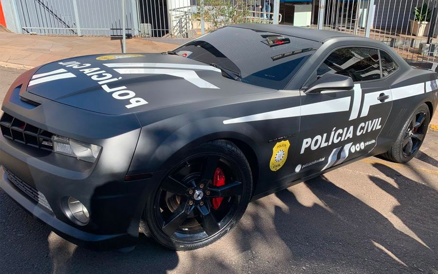 Carro de luxo vira viatura da Polícia em Passo Fundo