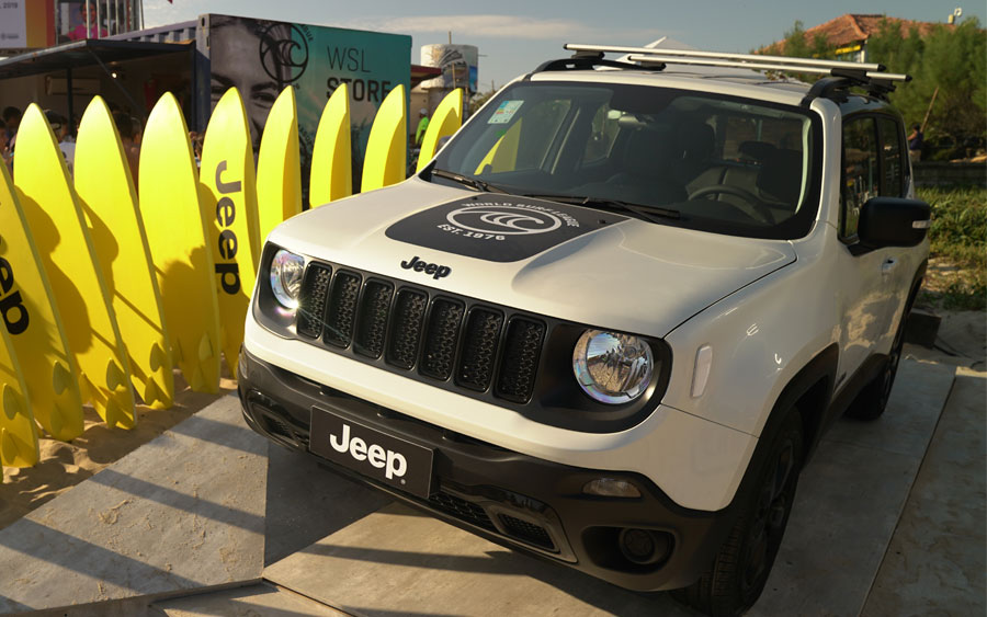Um Jeep Renegade especial para quem ama surf