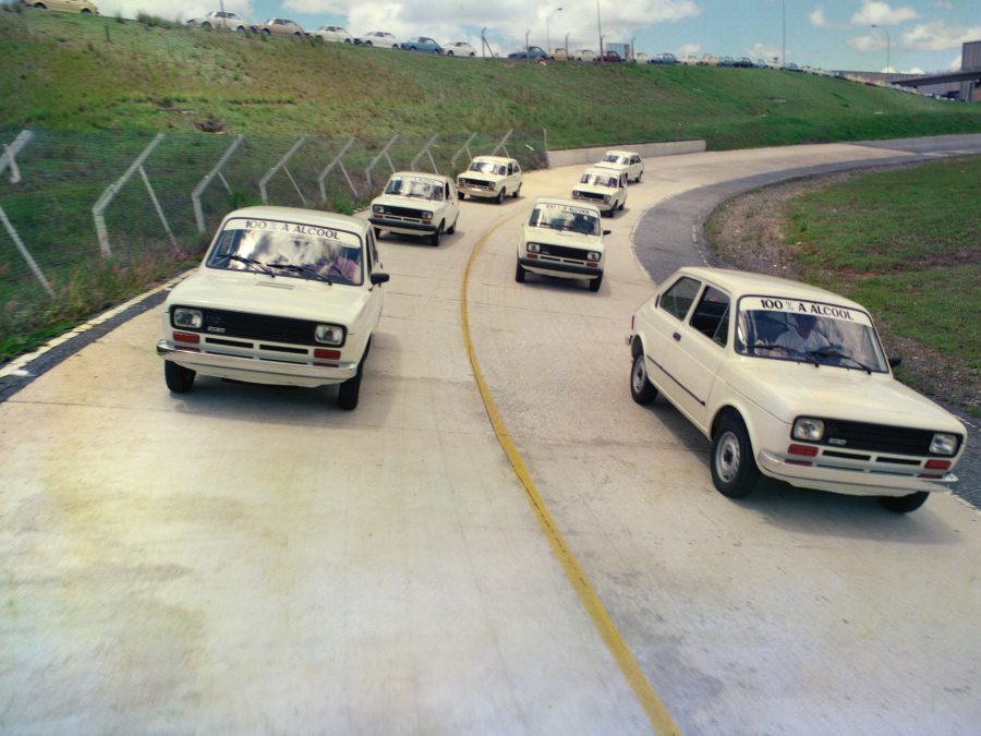 Pista de teste do Polo Fiat em 1979