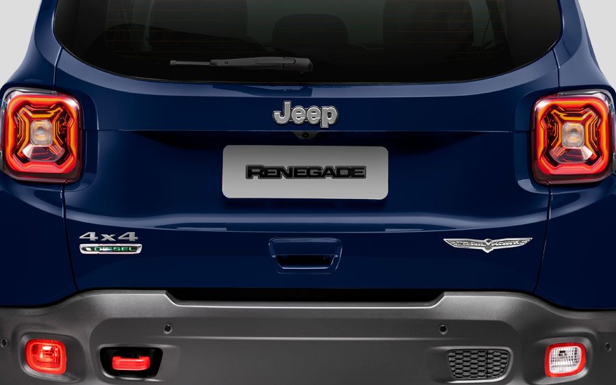 Jeep Renegade 2020 chega com lanternas traseiras de LED