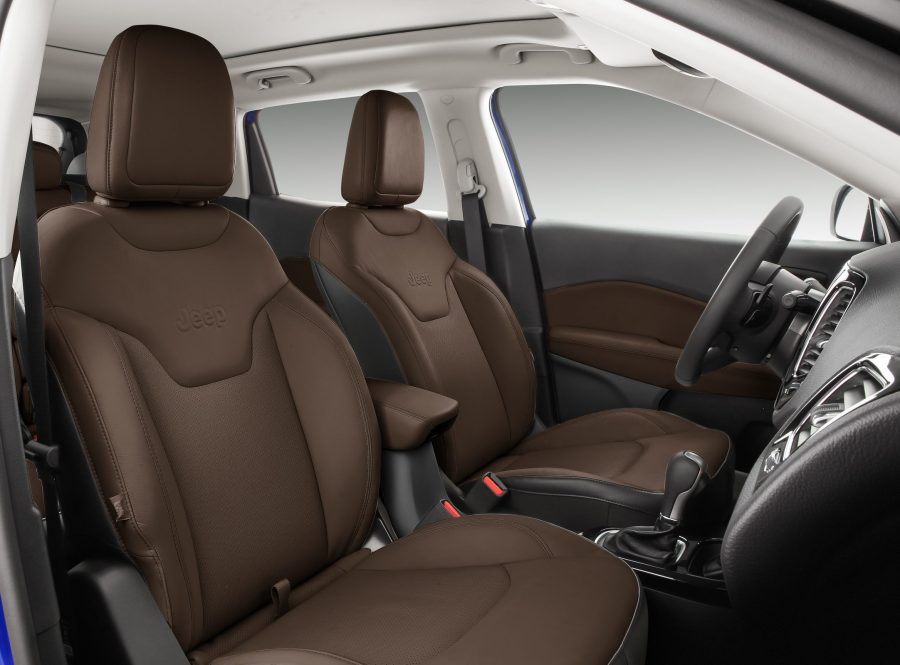 Novo interior do Jeep Compass Limited