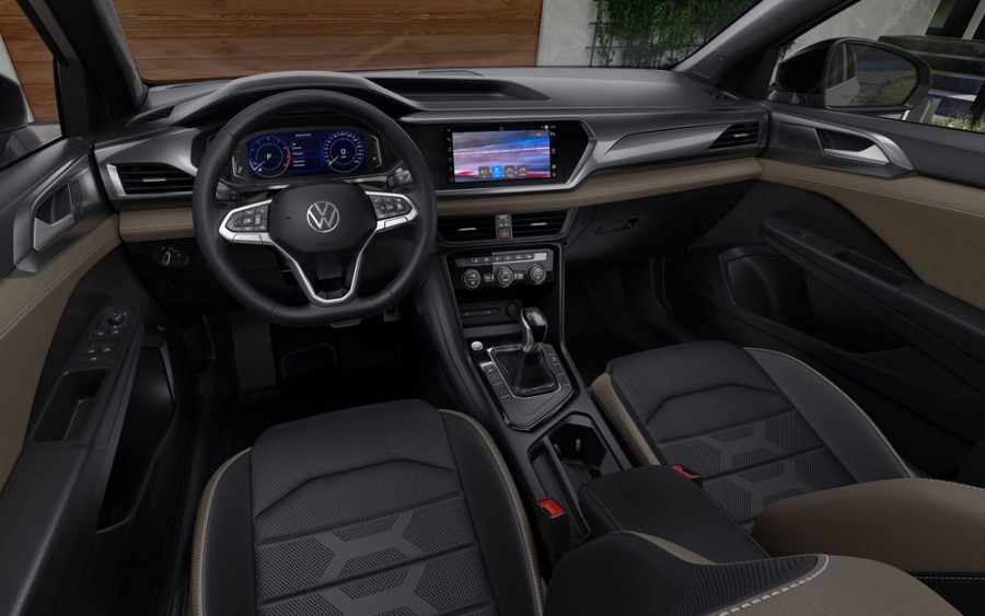 Interior do VW Taos
