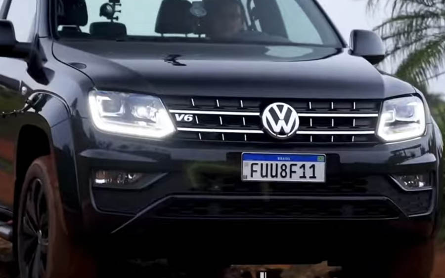 Muita potência com a VW Amarok V6 de 258 cv, mas o preço não é baixo