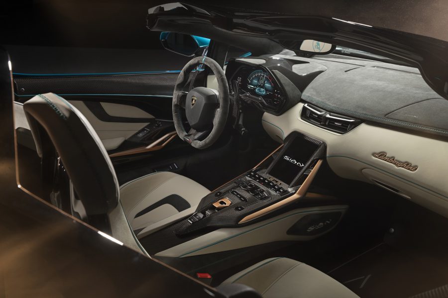 Lamborghini Sián - Interior (foto: reprodução)