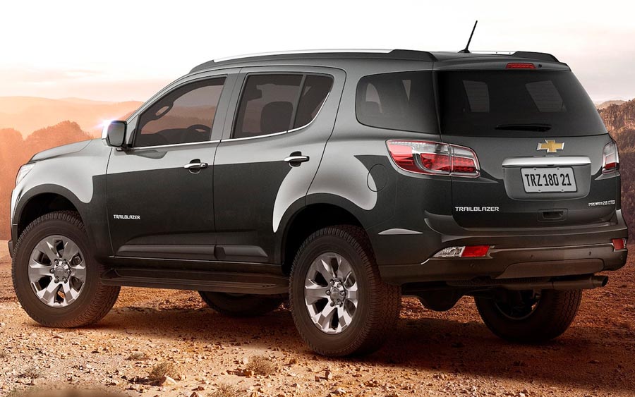 Chevrolet Trailblazer é SUV de sete lugares usado parrudo e 4×4