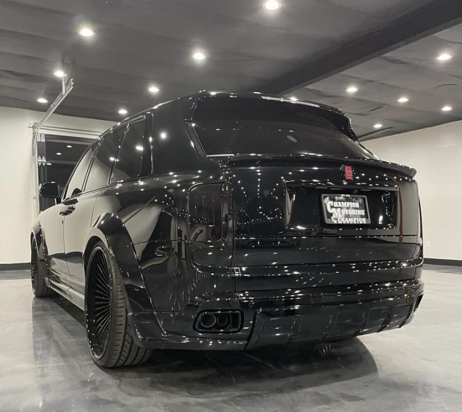 Rolls-Royce Cullinan de LaMelo Ball tem visual diferenciado — Foto: Reprodução/Instagram