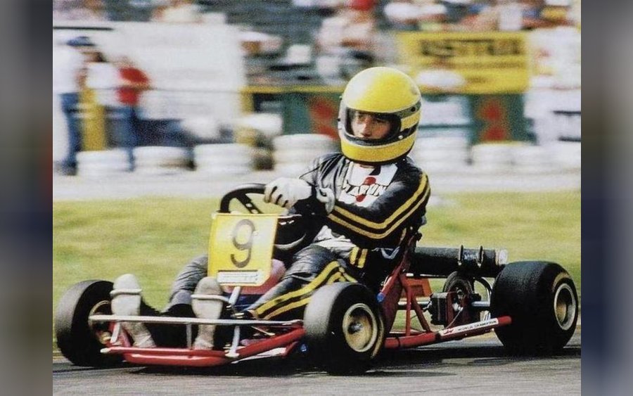 Ayrton Senna no Kart