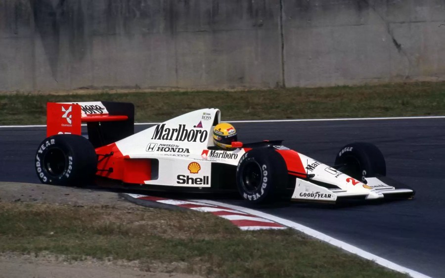 Ayrton Senna na McLaren