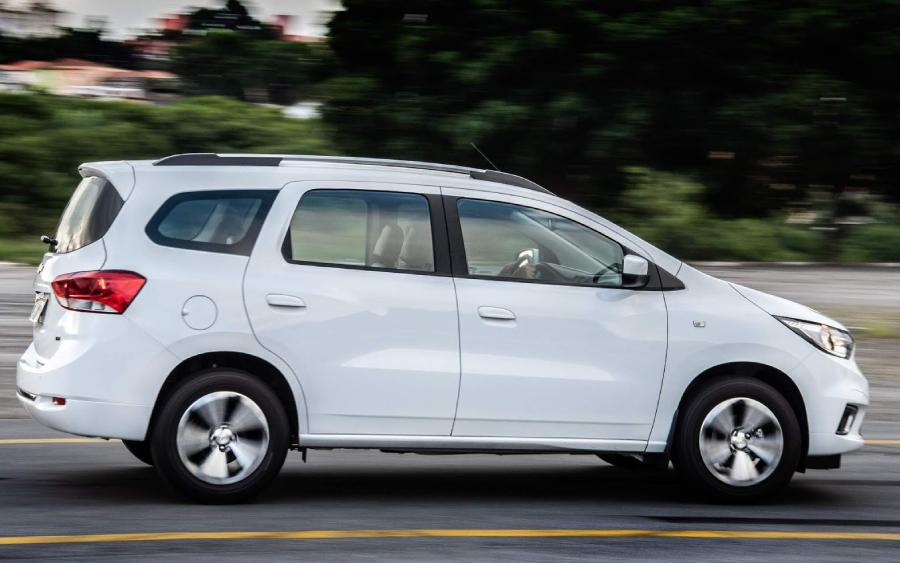 Chevrolet Spin depois do facelift (foto: divulgação)