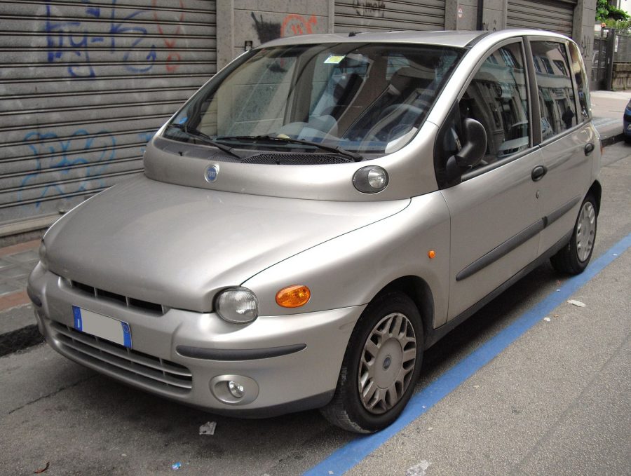 Frente da primeira versão do Multipla (Corvettec6r / Wikimedia)