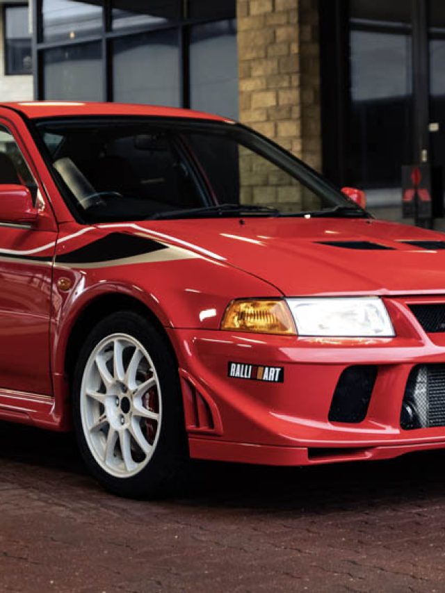 Mitsubishi Lancer Evolution VI especial foi leiloado por R$ 720 mil