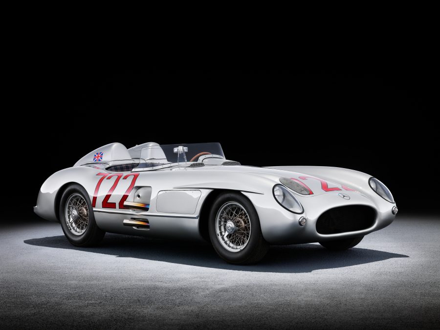 Lendário modelo Mercedes-Benz 300 SLR “722” retorna a Brescia/Itália