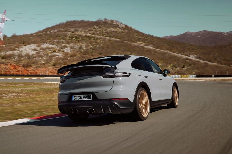 Porsche Cayenne Turbo GT é configurado para desempenho máximo