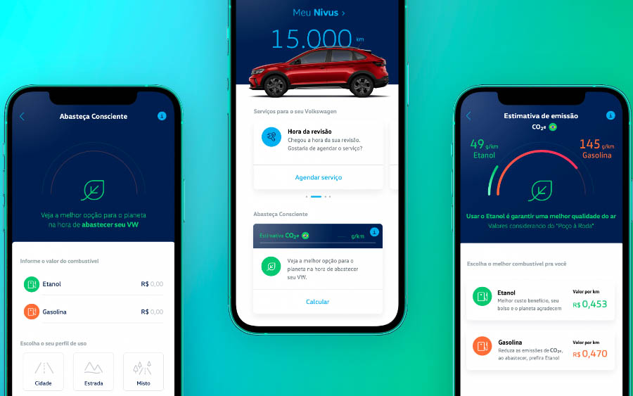 A novidade está integrada ao aplicativo “Meu Volkswagen”, que já oferece uma ampla jornada digital para o cliente, que pode consultar informações de seu veículo, agendar serviços e, agora, ver qual combustível é mais vantajoso em poucos cliques.