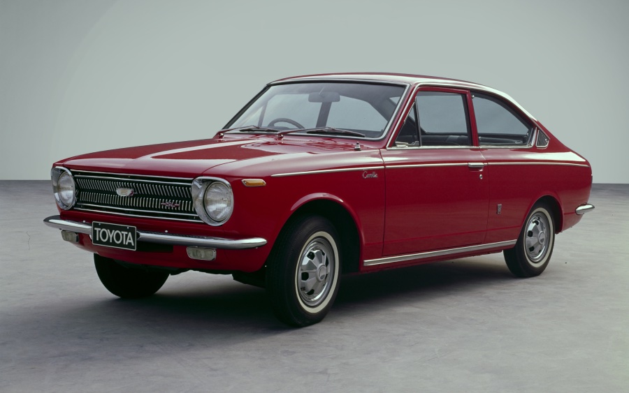 Corolla 1ª geração – 1966 a 1970 (foto: divulgação Toyota)