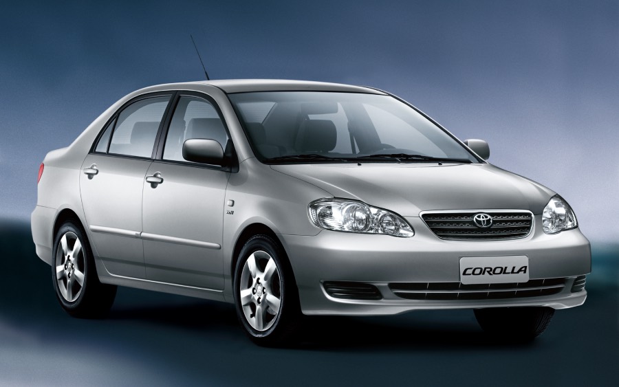 Corolla 9ª geração – 2003 a 2008 (foto: divulgação Toyota)