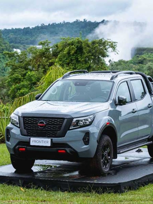 Nova Nissan Frontier 2023 tem cara nova