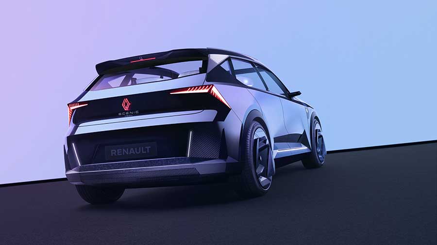 Durante a cúpula ChangeNOW em Paris, a Renault revelou seu novo carro-conceito Scénic Vision em estreia mundial. Em linha com os objetivos de seu plano estratégico, este modelo representa os compromissos da Renault em matéria de desenvolvimento sustentável, materializando o plano de descarbonização da marca em todo seu ciclo de vida.