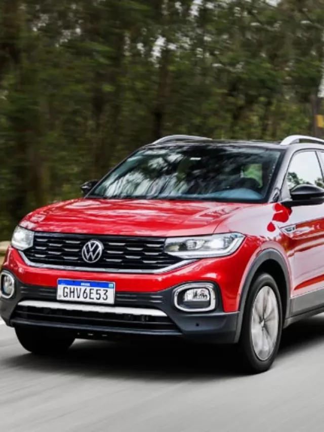 VW T‑Cross e o Polo lideram as vendas entre os SUVs e carros no Brasil