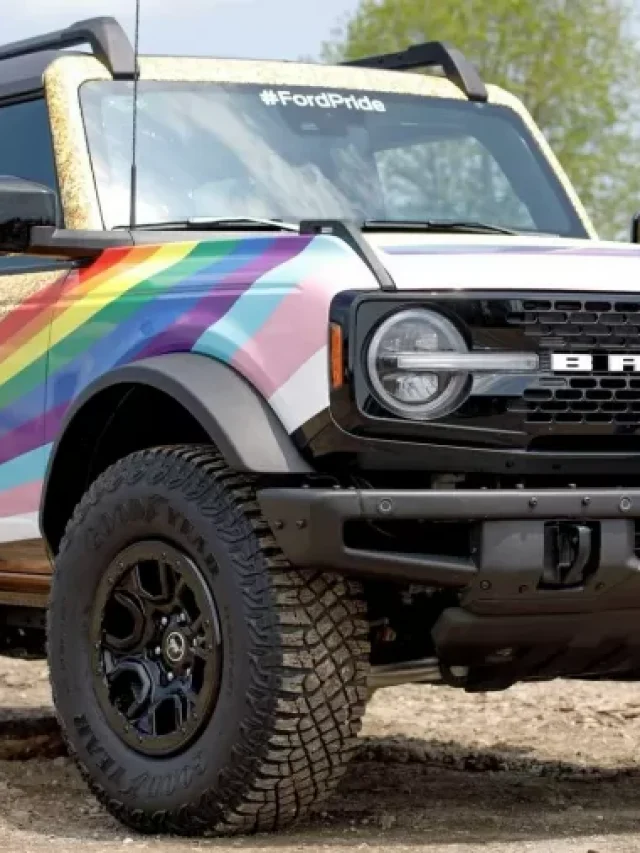 Ford Bronco ganha pintura em homenagem a mês do orgulho LGBT