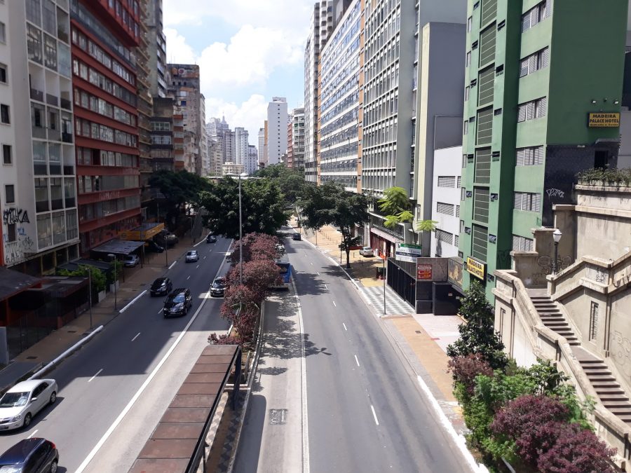 Av. 9 de julho, São Paulo, SP (Foto: @mara1961 / unsplash) 