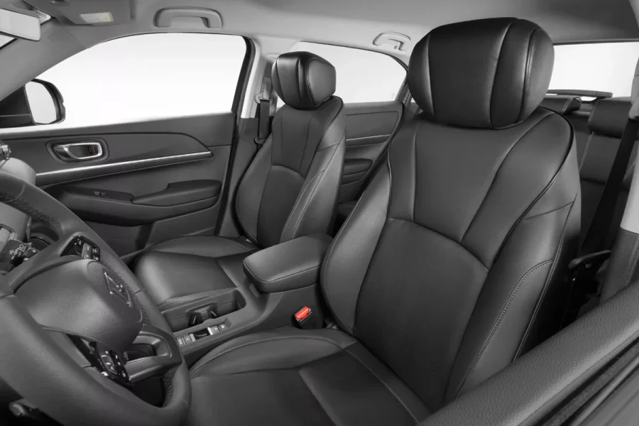 O New HR-V oferece maior conforto para seus passageiros