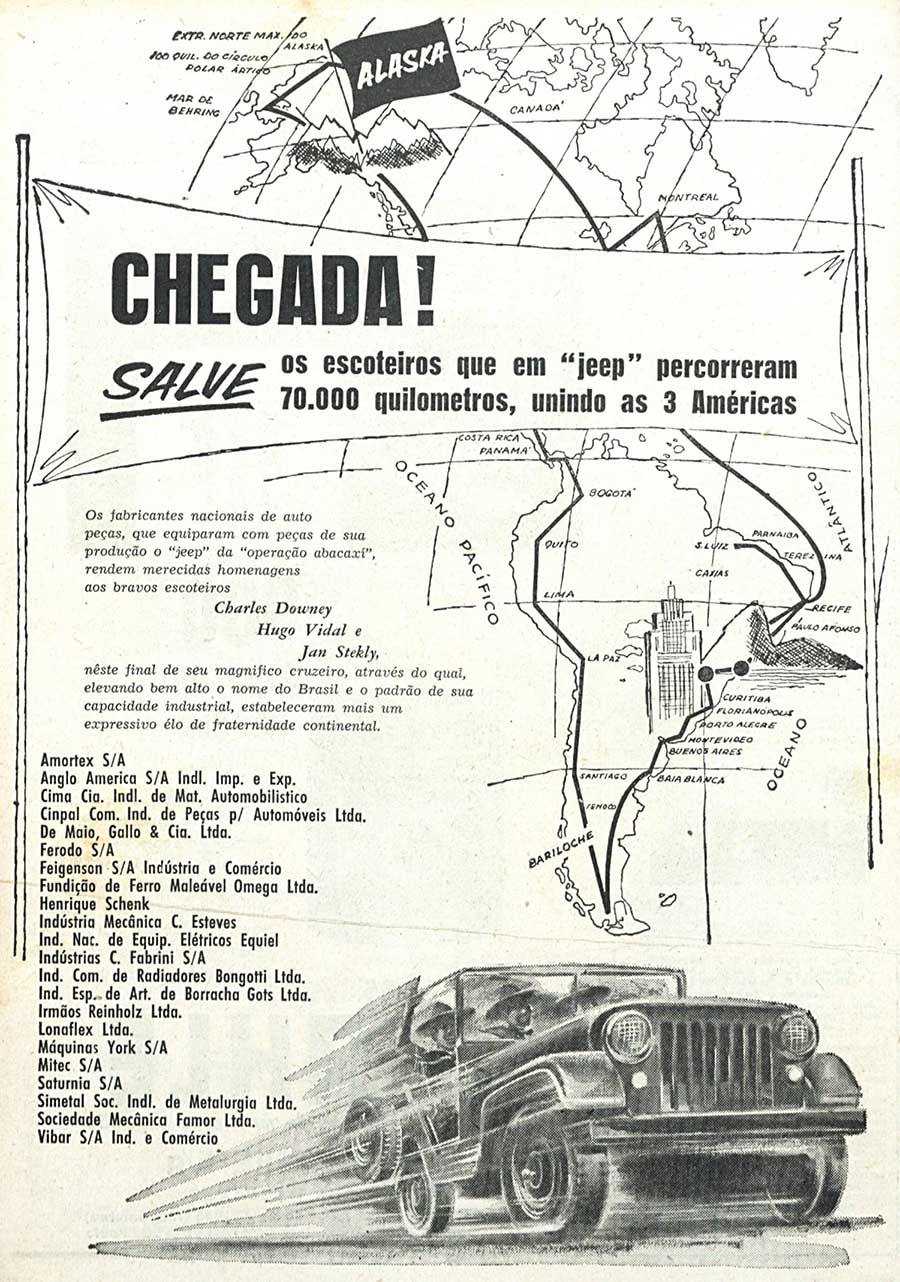 Lançado nos Estados Unidos em janeiro de 1953, o Jeep CJ-3B acaba de completar 70 anos. O modelo foi também o primeiro Jeep a ser fabricado pela Willys-Overland do Brasil, já a partir de 1954.