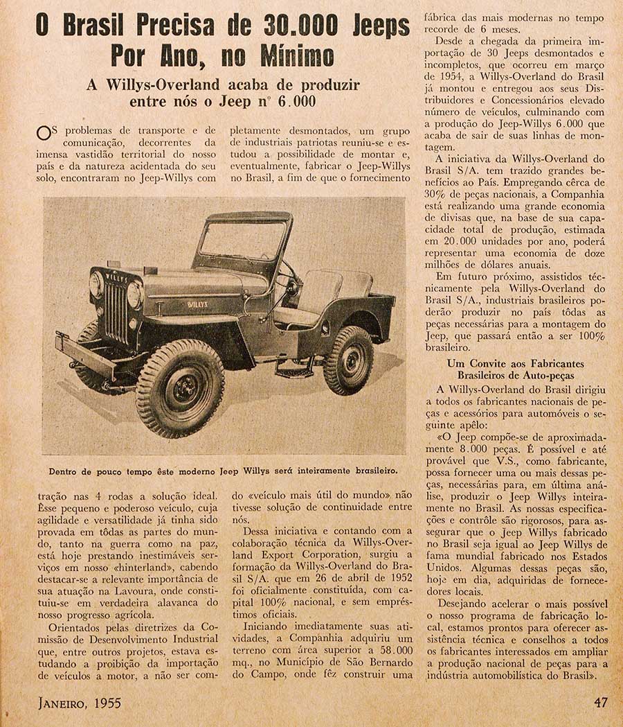 Jeep CJ-3B: os 70 anos do 'Cara de Cavalo