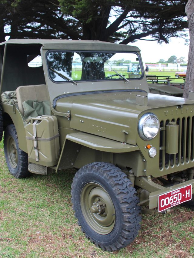 Carros antigos: Jeep comemora 70 anos do CJ-3B