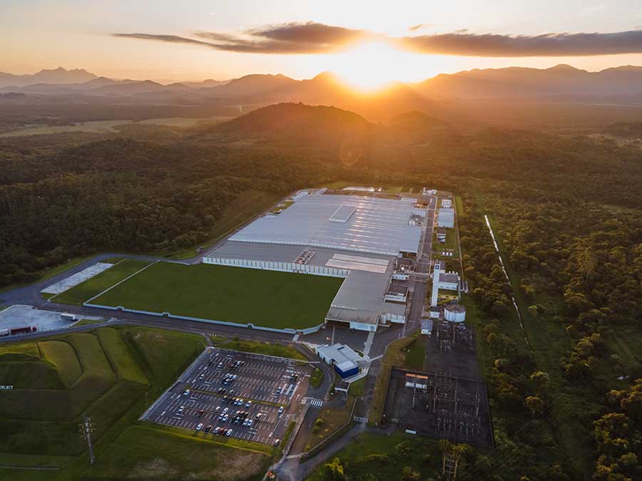 A General Motors comemora 10 anos de operação em Joinville, onde já foram produzidos mais de 1,6 milhão de motores