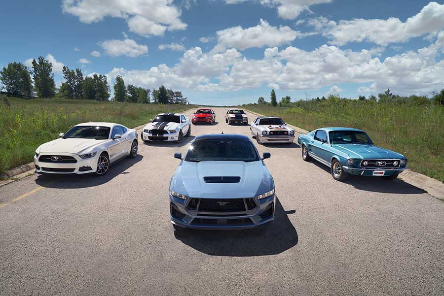 Ford Mustang celebra seu oitavo ano consecutivo como o cupê esportivo mais vendido do mundo