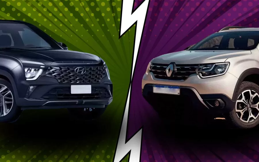 Carros na Web  Comparativo entre Renault Duster e Volkswagen T-Cross