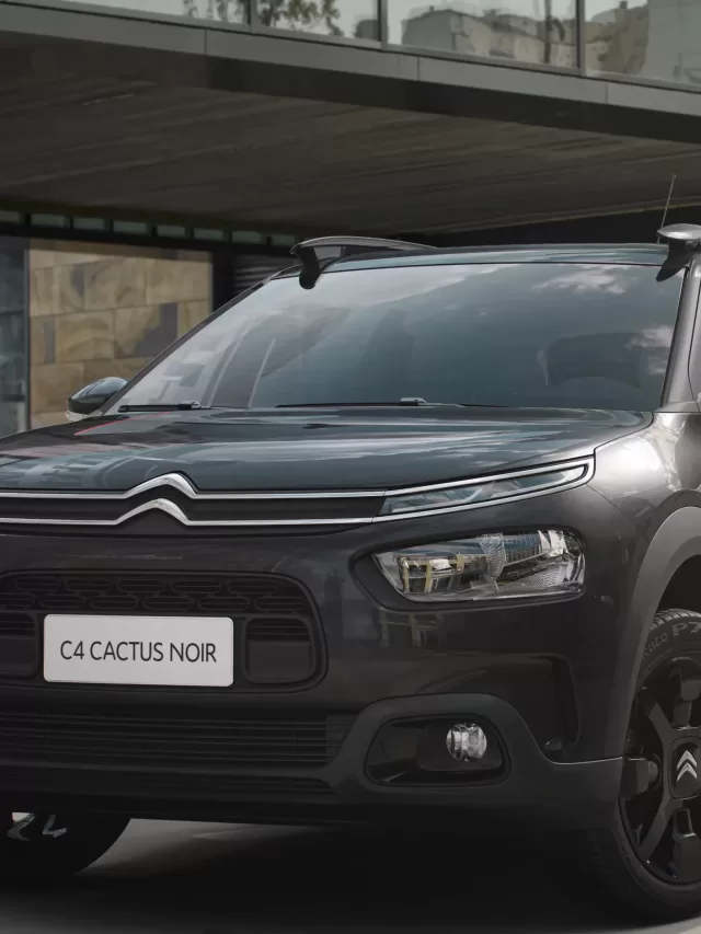 Citroen C4 Cactus Noir é a edição limitada do SUV com mais estilo