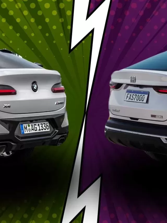 Qual BMW parece com o Fastback? BMW X4 x Fiat Fastback