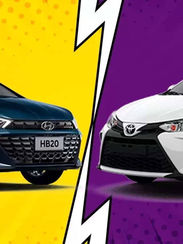 Comparativo: Yaris 2024 ou HB20 2024? Preço, consumo e desempenho