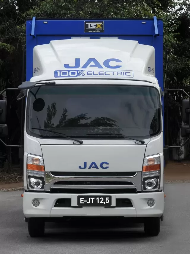 Quanto custa o caminhão elétrico da Jac? Preço e fotos do E-JT 12,5